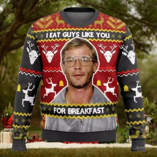 Jeffreyyy Dahmerrr Ugly Christmas Sweater
