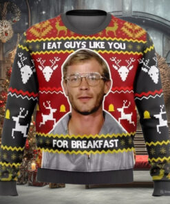 Jeffreyyy Dahmerrr Ugly Christmas Sweater