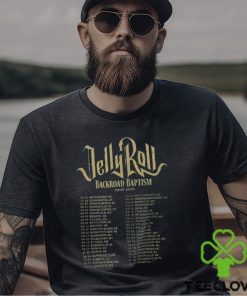 Jelly Roll 2023 Tour Shirt Backroad Baptism Classic Unisex 2 Jelly Roll 2023 Tour Shirt Backroad Baptism Classic Unisex