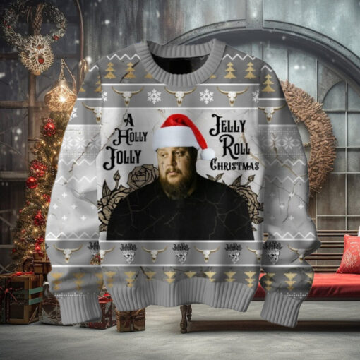 Jelly Roll Beautifully Broken In 2024 Christmas Ugly Sweater