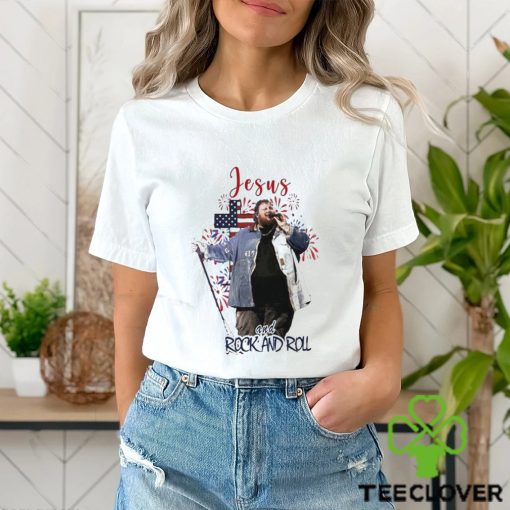 Jelly Roll Jesus And Rock And Roll Hawaiian T hoodie, sweater, longsleeve, shirt v-neck, t-shirt