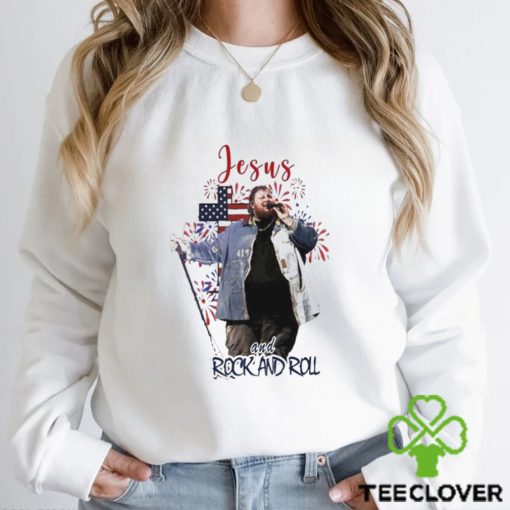 Jelly Roll Jesus And Rock And Roll Hawaiian T hoodie, sweater, longsleeve, shirt v-neck, t-shirt