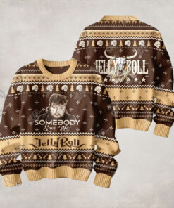 Jelly Roll Somebody Save Me Ugly Sweater1