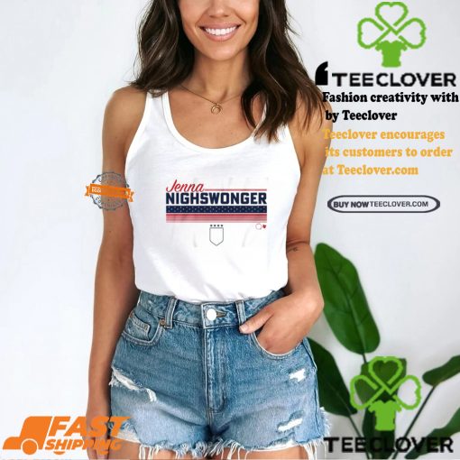 Jenna Nighswonger Stripe Uswntpa Shirt
