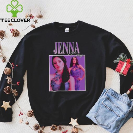 Jenna Ortega Purple Portrait Wednesday Addams Family hoodie, sweater, longsleeve, shirt v-neck, t-shirt