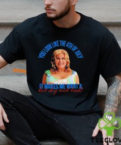 Jennifer Coolidge you look like the 4th of july shirt