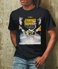Jennings Trophy Champs Fewest Goals Against In The Nhl Linus Ullmark And Jeremy Swayman 2024 Shirt