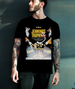 Jennings Trophy Champs Fewest Goals Against In The Nhl Linus Ullmark And Jeremy Swayman 2024 Shirt