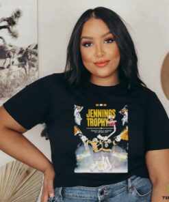 Jennings Trophy Champs Fewest Goals Against In The Nhl Linus Ullmark And Jeremy Swayman 2024 Shirt