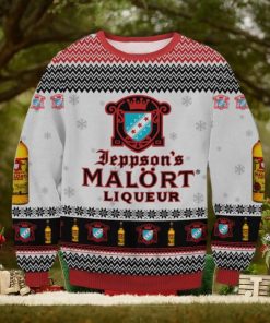 Jeppson’s Malort Liqueur Ugly Christmas Sweater