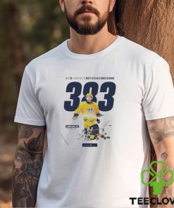 Jeremy Lauzon Nashville Predators Just Broke The NHL Record For The Most Hits In A Single Season 383 T Shirt
