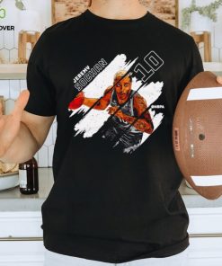 Jeremy Sochan San Antonio Stripes shirt