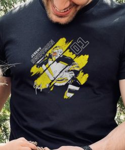 Jeremy Swayman Boston Bruins Stripes Signature shirt