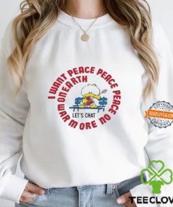 Jerks 80s I Want Peace Peace Peace Shirt