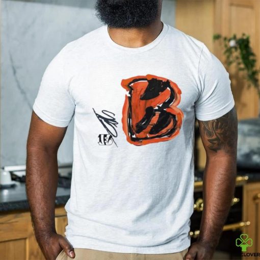 Jermaine Burton Cincinnati Bengals Rookie Paint Shirt