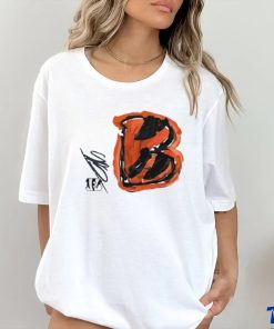 Jermaine Burton Cincinnati Bengals Rookie Paint Shirt