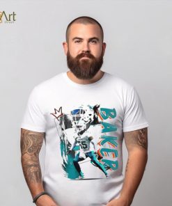 Jerome Baker number 55 Miami Dolphins football player pose poster shirt
