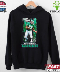 Jerome Brown Philadelphia Eagles Bleed green shirt