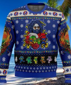 Jerry Garcia Grateful Dead For Christmas Gifts Ugly Christmas Sweater