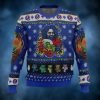 Inosuke Hashibira blue Demon Slayer Chibi Demon Slayer Ugly Christmas Sweater