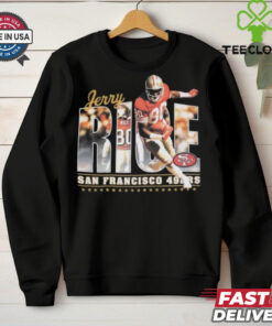 Jerry Rice San Francisco 49ers Mitchell & Ness Classic Photo T Shirt