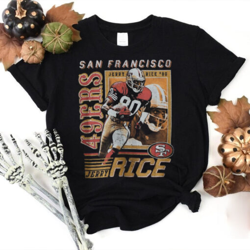 Jerry Rice Vintage Inspired Graphic Tee