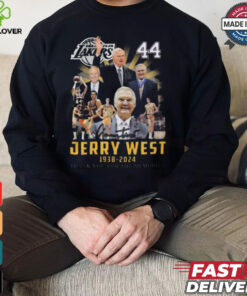 Jerry West 1938 2024 thank you for the memories signatures shirt