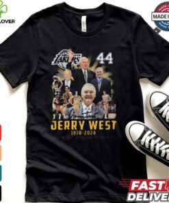 Jerry West 1938 2024 thank you for the memories signatures shirt