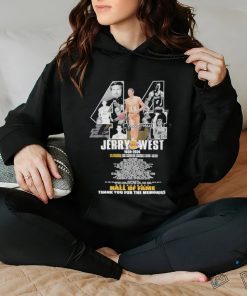 Jerry West 44 Basketball Hall Of Fame Thank You For The Memories Shirt