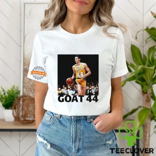 Jerry West Legend Angeles Lakers NBA 1938 2024 GOAT 44 shirt