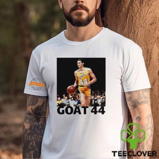 Jerry West Legend Angeles Lakers NBA 1938 2024 GOAT 44 shirt