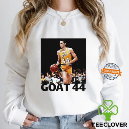 Jerry West Legend Angeles Lakers NBA 1938 2024 GOAT 44 shirt