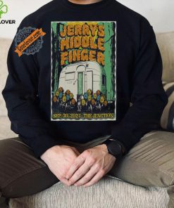 Jerry’s Middle Finger At The Junction In Mill Valley CA Sep 30 2024 Poster shirt