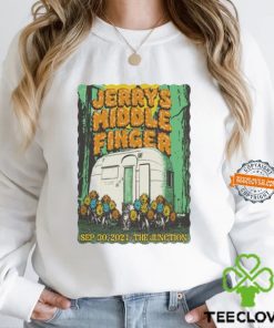 Jerry’s Middle Finger Sep 30 2024 At The Junction In Mill Valley CA Unsiex T Shirt