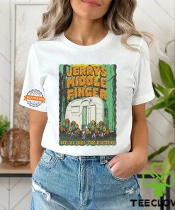 Jerry’s Middle Finger Sep 30 2024 At The Junction In Mill Valley CA Unsiex T Shirt