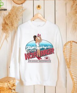 Jersey Wolfenbarger Arkansas Razorbacks Caricature T shirt 1 Jersey Wolfenbarger Arkansas Razorbacks Caricature T shirt
