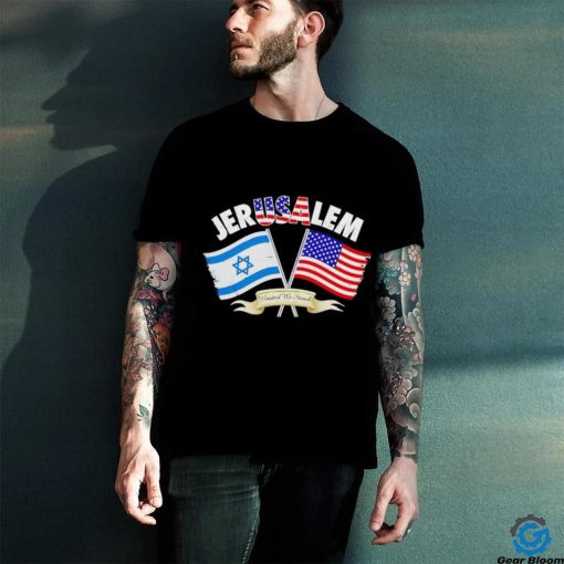 Jerusalem USA United we stand hoodie, sweater, longsleeve, shirt v-neck, t-shirt