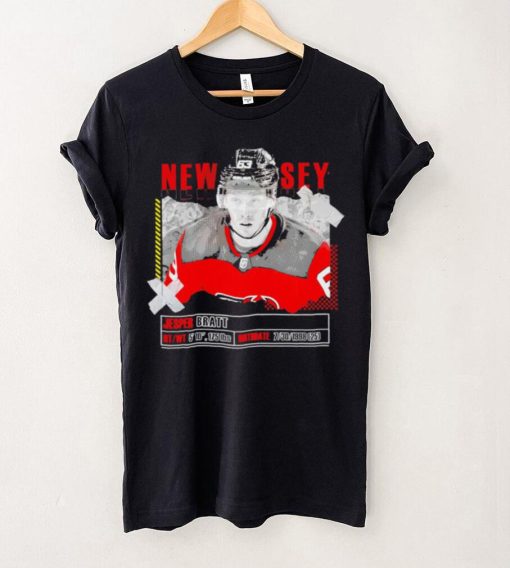 Jesper Bratt New Jersey Devils ice hockey player information paper hoodie, sweater, longsleeve, shirt v-neck, t-shirt