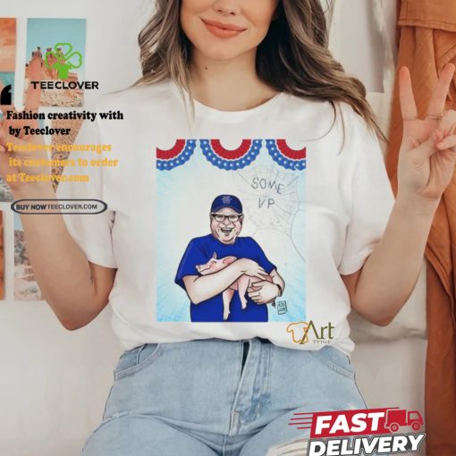 Jess Piper Tim Walz Hugs Pig Make America Happy Again Shirt