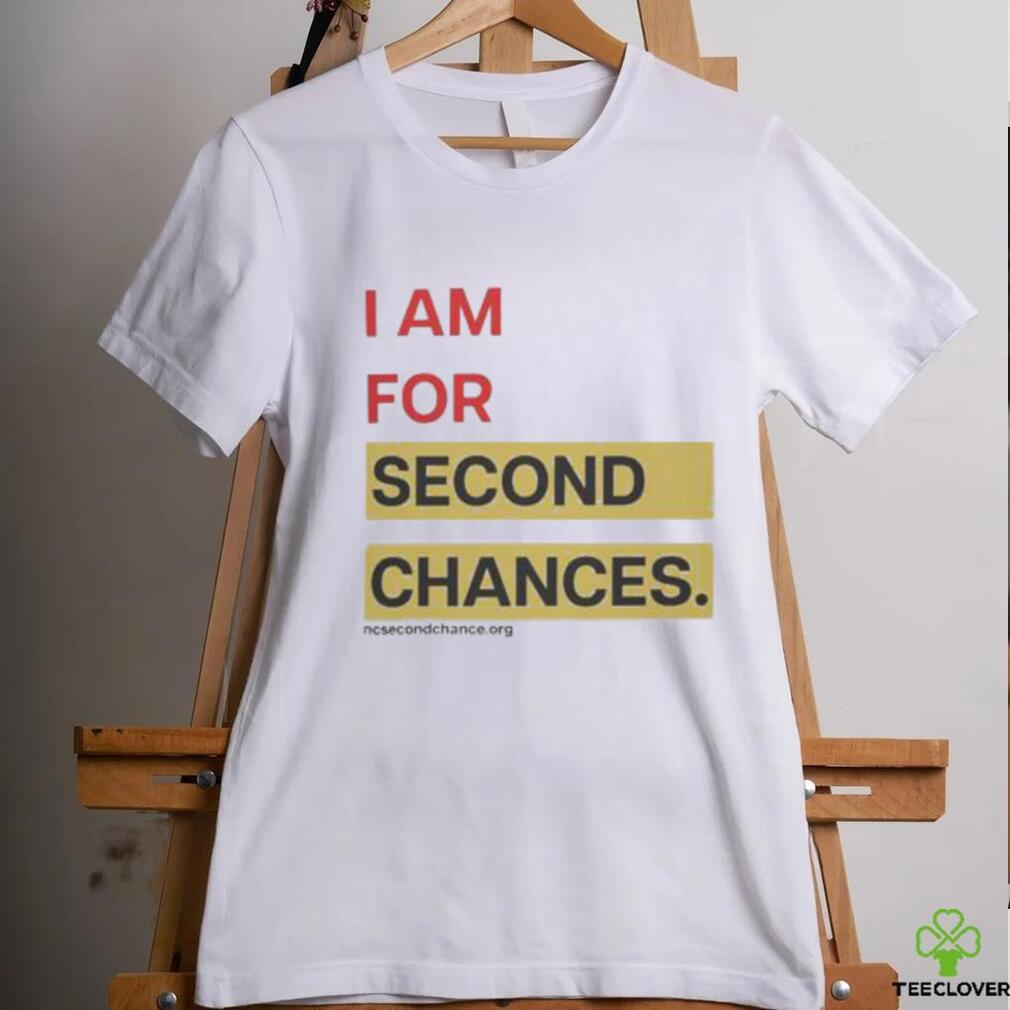Jessie thomas I am for second chances T shirt Jessie thomas I am for second chances T shirt