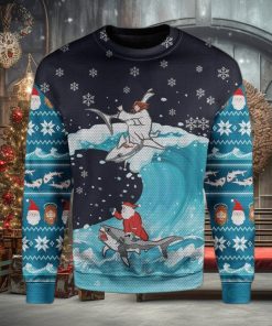Jesus And Santa Ugly Sweater For Christmas