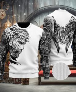 Jesus Christ Sun Of The God Ugly Christmas Sweater