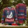 Christmas Santa Ugly Christmas Sweater Theres Some Hos In This House Funny Xmas