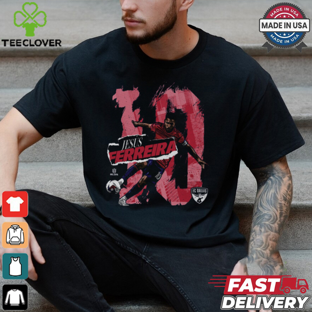 Jesus Ferreira FC Dallas Rough Shirt Jesus Ferreira FC Dallas Rough Shirt