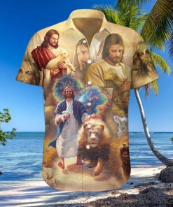 Jesus Hawaiian Shirts Unisex