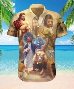 Jesus Hawaiian Shirts Unisex