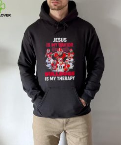 Jesus Is My Savior Bulldogs Is My Therapy Shirt