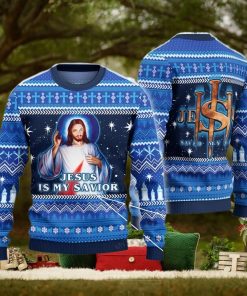 Jesus Is My Savior Ugly Christmas Sweater 3D Gift For Men And Women