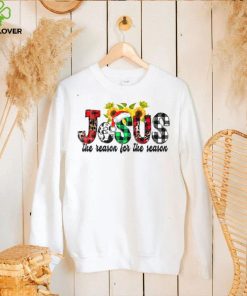 Jesus Is The Reason For The Season Christmas Pajamas T Shirt 1