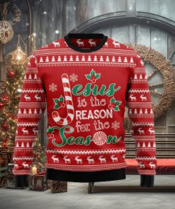 Jesus Is The Reason For The Season Ugly Christmas Sweater Gift Men Women